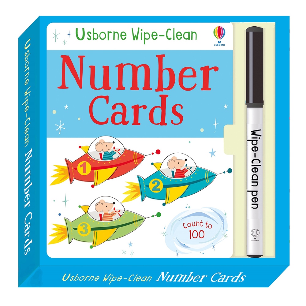 NUMBER CARDS - WIPE-CLEAN Çocuk Kitapları Uzmanı - Children's Books Expert