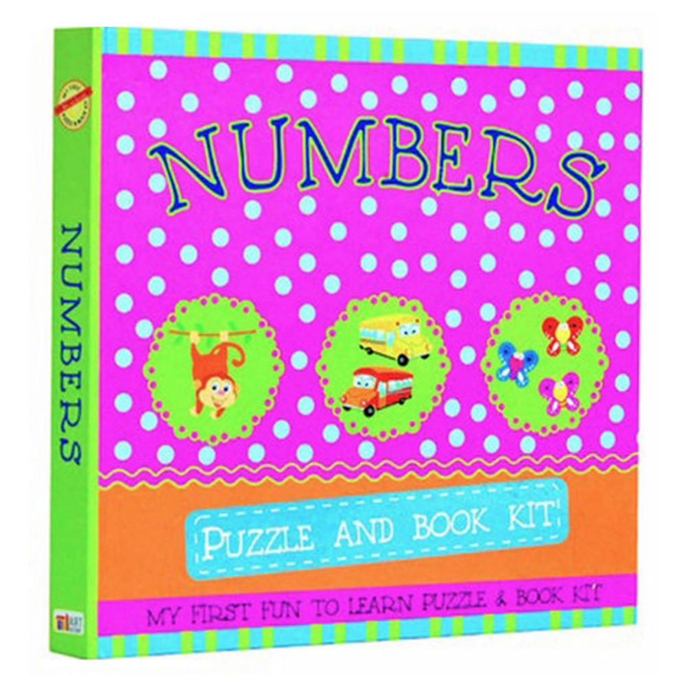 NUMBERS PUZZLE & BOOK KIT Çocuk Kitapları Uzmanı - Children's Books Expert