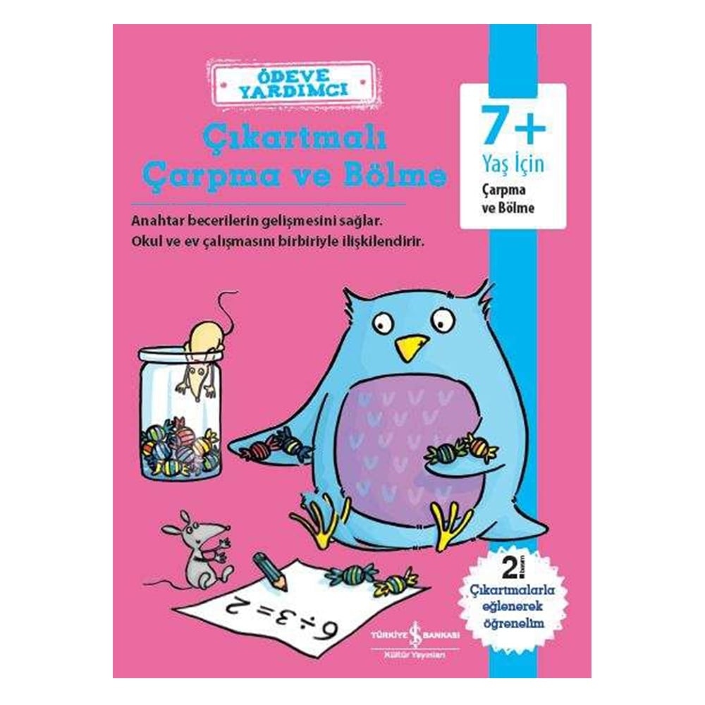ÖDEVE YARDIMCI ÇIKARTMALI ÇARPMA VE BÖLME Çocuk Kitapları Uzmanı - Children's Books Expert
