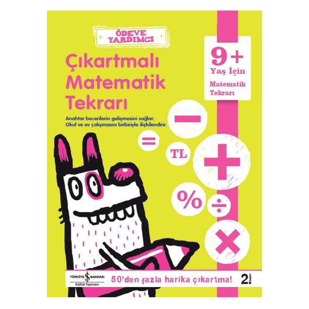 ÖDEVE YARDIMCI ÇIKARTMALI MATEMATİK TEKRARI Çocuk Kitapları Uzmanı - Children's Books Expert