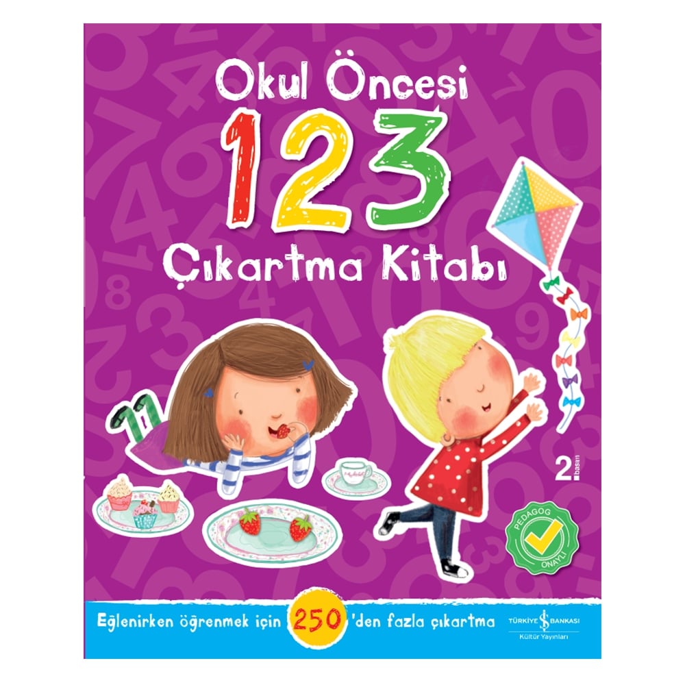 OKUL ÖNCESİ 123 ÇIKARTMA KİTABI Çocuk Kitapları Uzmanı - Children's Books Expert