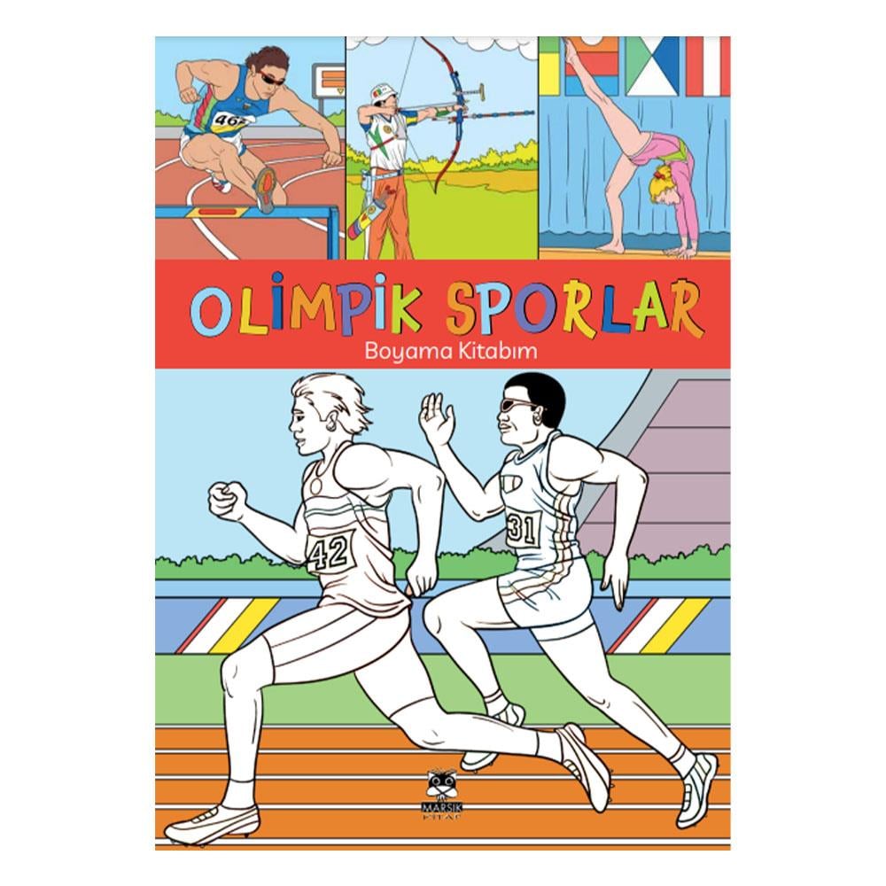 Olimpik Sporlar - Boyama Kitabım Çocuk Kitapları Uzmanı - Children's Books Expert
