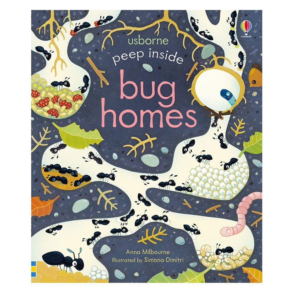PEEP INSIDE BUG HOMES #yenigelenler Çocuk Kitapları Uzmanı - Children's Books Expert