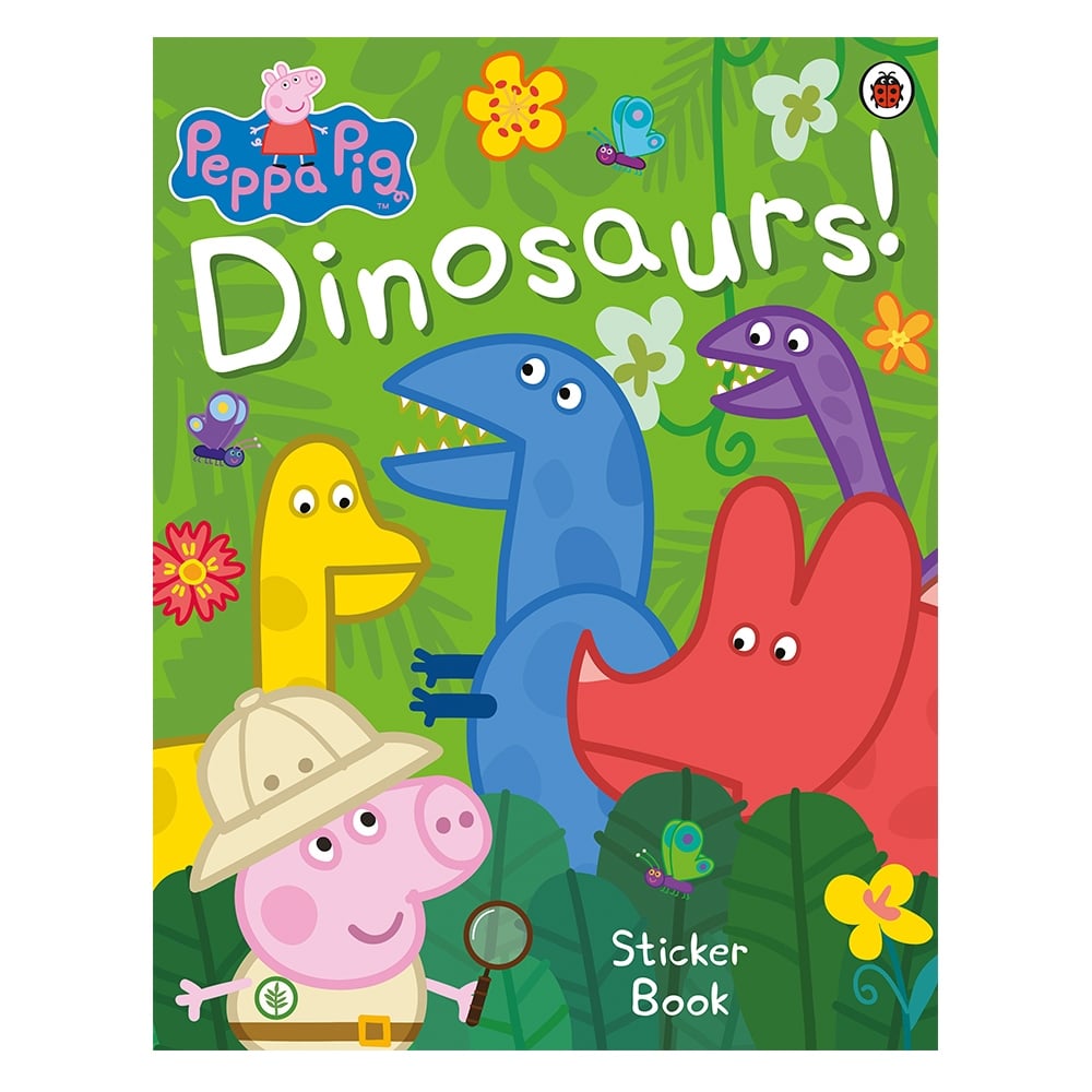PEPPA PIG: DINOSAURS! STICKER BOOK Çocuk Kitapları Uzmanı - Children's Books Expert