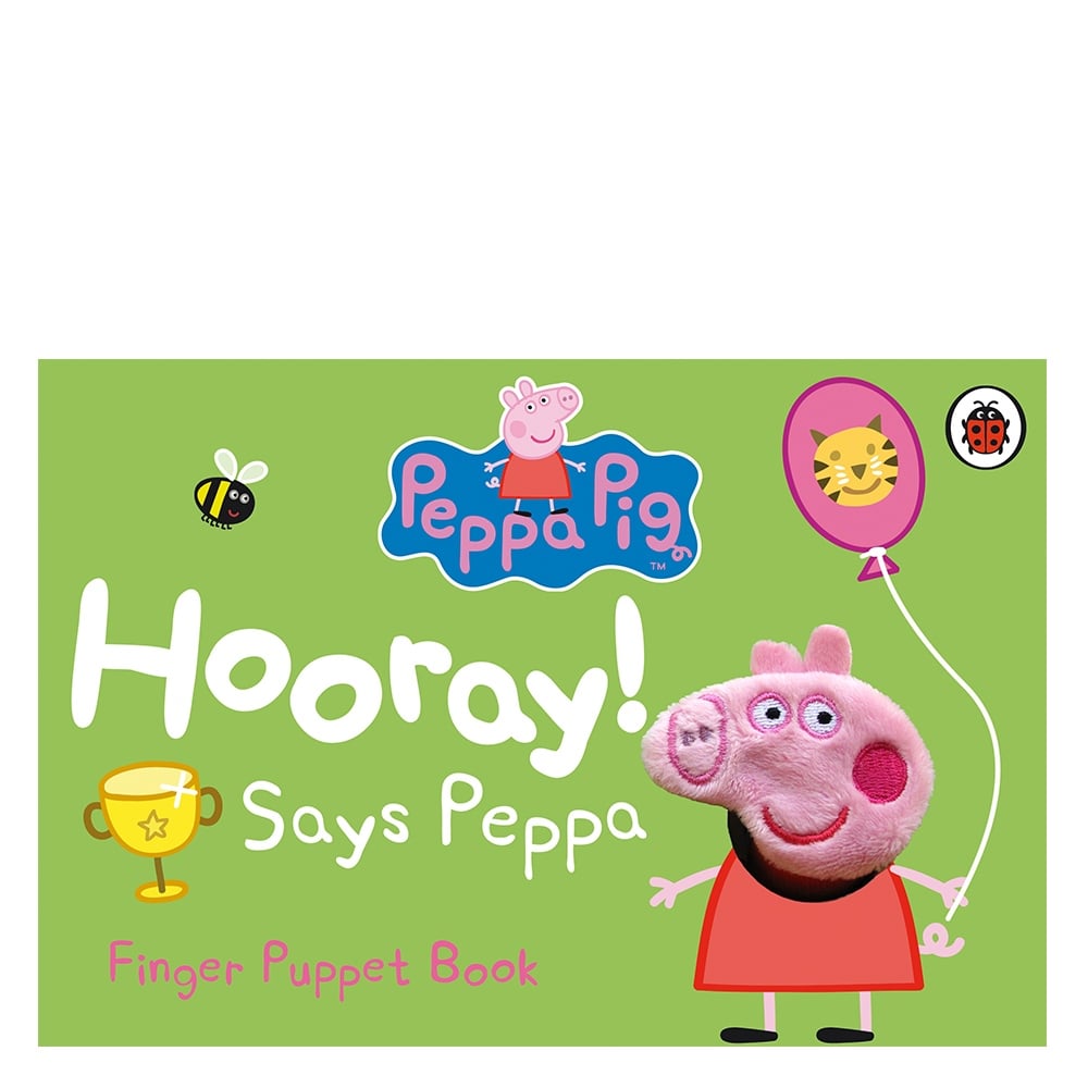 PEPPA PIG: HOORAY! SAYS PEPPA FINGER PUP Çocuk Kitapları Uzmanı - Children's Books Expert