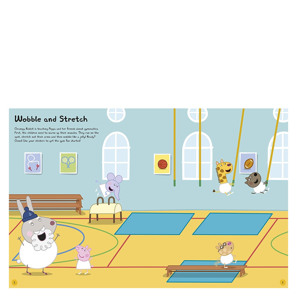 Peppa Pig - Peppa Loves Sport  Sticker Book