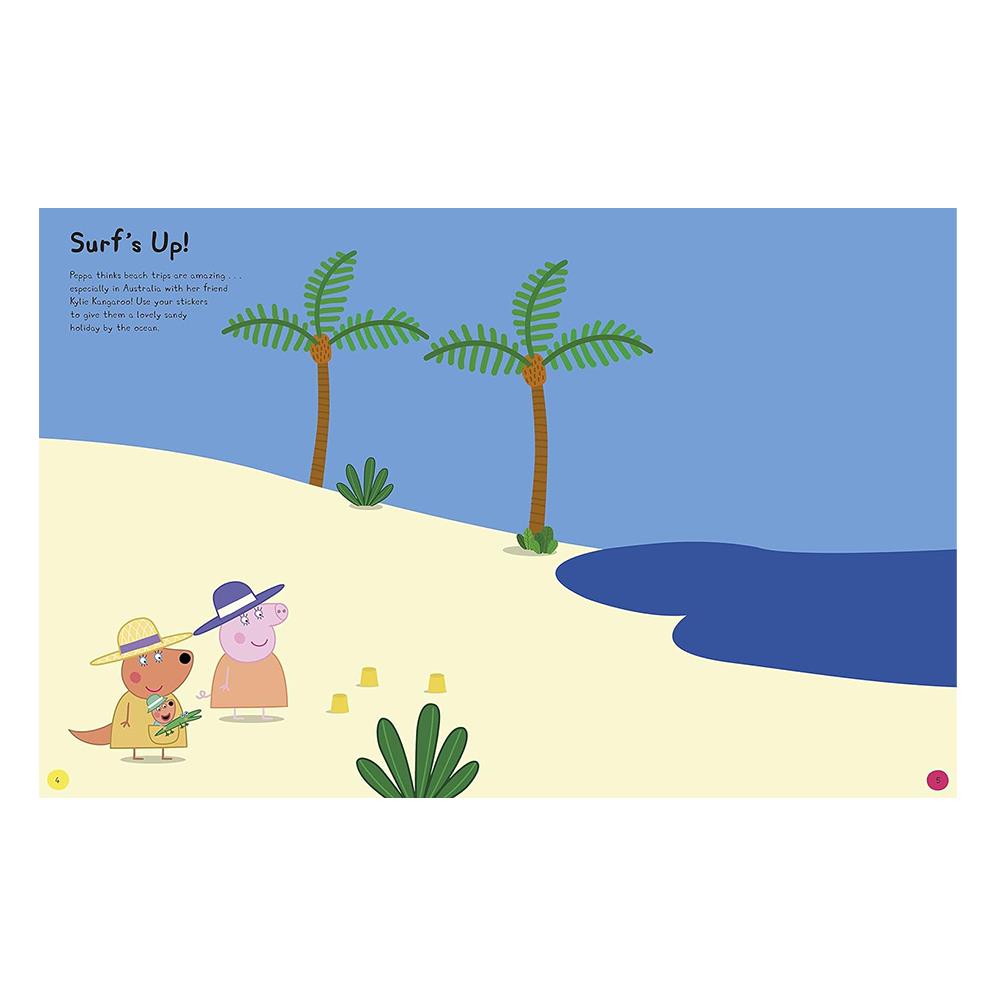 Peppa Pig - Peppas Favourite Places Sticker Book