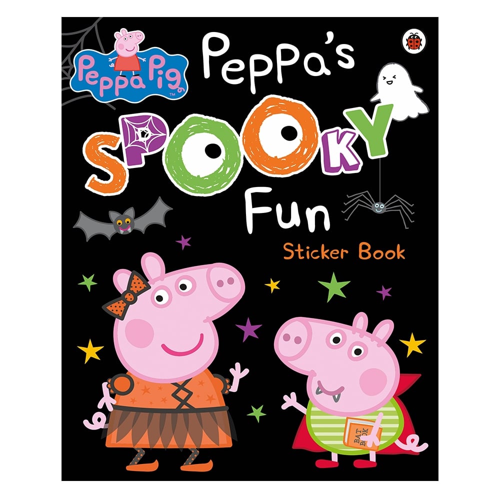 PEPPA PIG: PEPPAS SPOOKY FUN STICKER BOO Çocuk Kitapları Uzmanı - Children's Books Expert