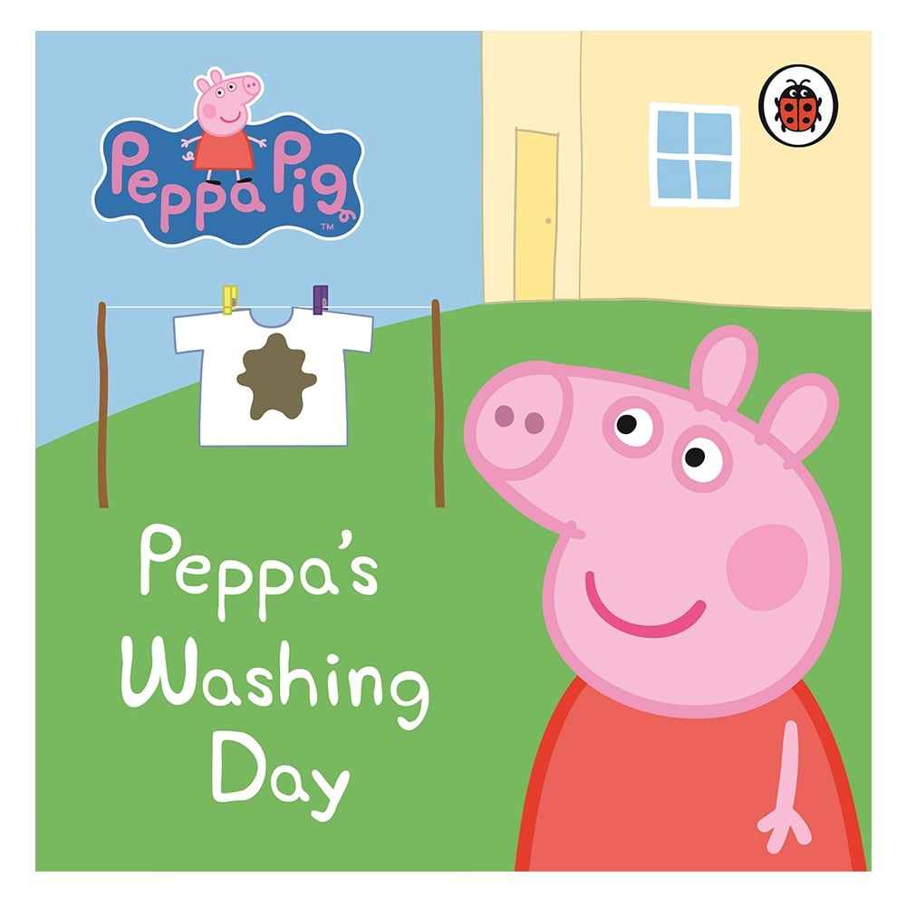 PEPPA PIG: PEPPAS WASHING DAY: MY FIRST Çocuk Kitapları Uzmanı - Children's Books Expert