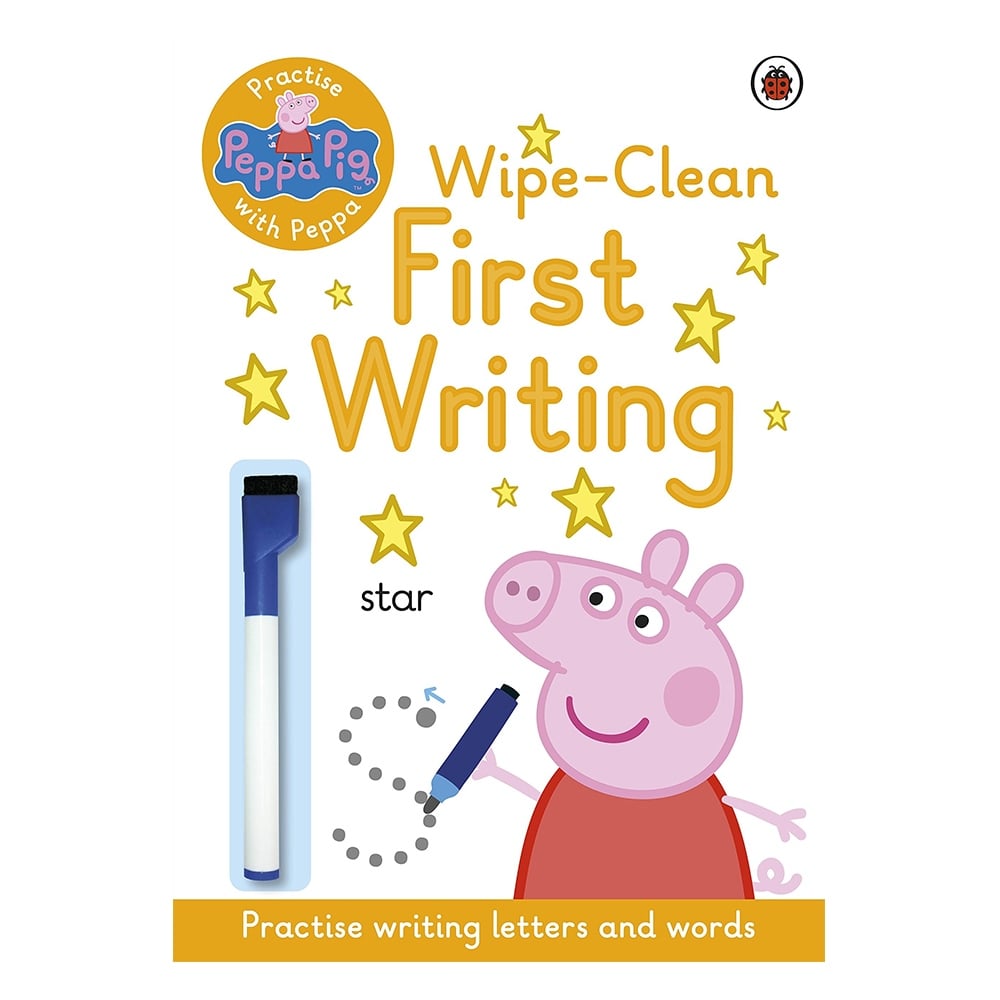 PEPPA PIG - WIPE CLEAN FIRST WRITING Çocuk Kitapları Uzmanı - Children's Books Expert