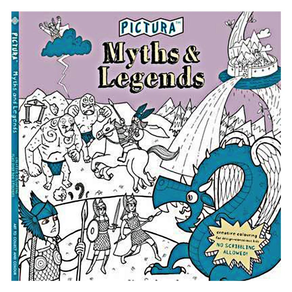 PICTURA PUZZLES: MYTHS AND LEGENDS Çocuk Kitapları Uzmanı - Children's Books Expert