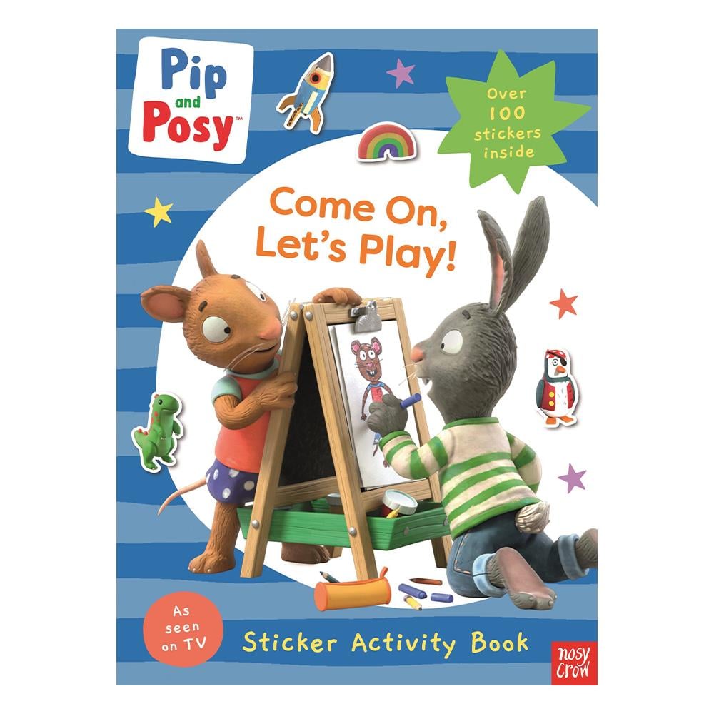 Pip And Posy - Come On Let s Play Sticker Activity Çocuk Kitapları Uzmanı - Children's Books Expert