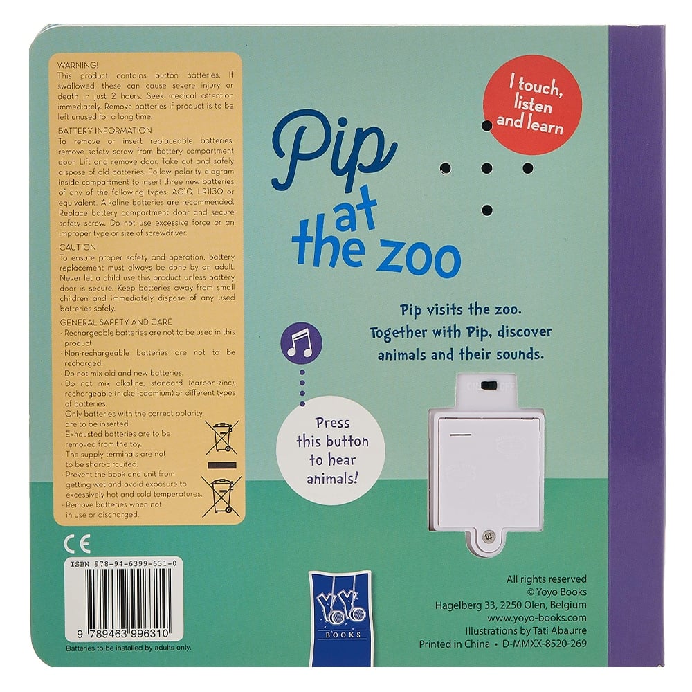 PIP AT THE ZOO Çocuk Kitapları Uzmanı - Children's Books Expert