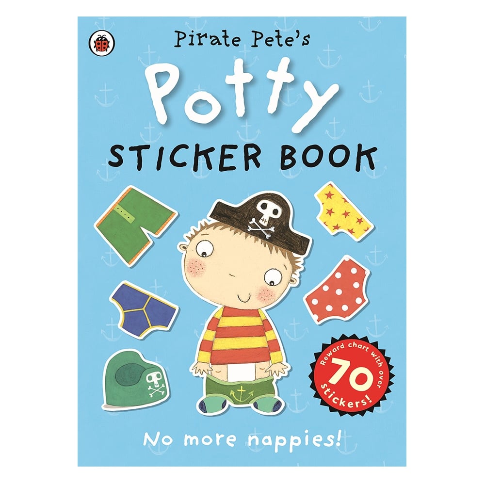 PIRATE PETES POTTY STICKER ACTIVITY BOOK Çocuk Kitapları Uzmanı - Children's Books Expert