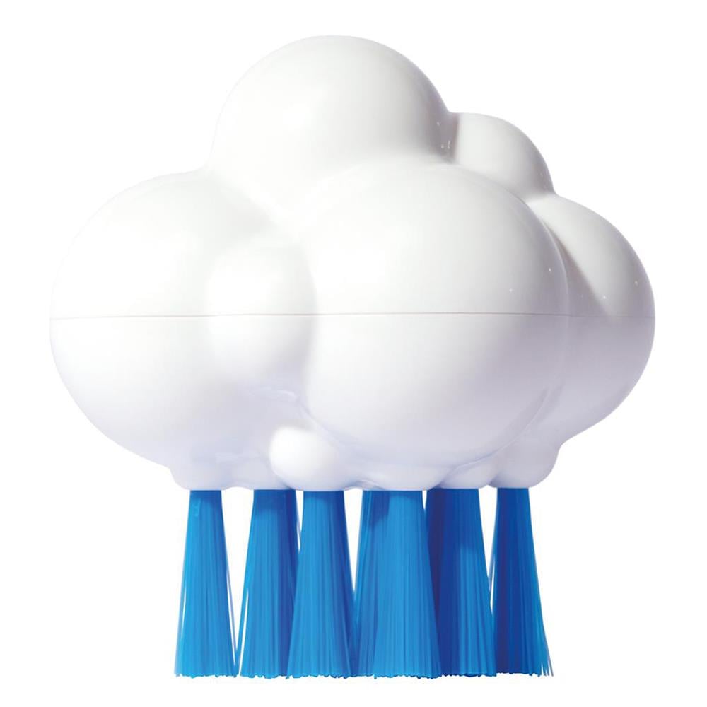 Plui Brush Cloudy - White-Blue