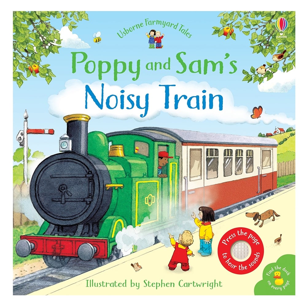 POPPY AND SAM'S NOISY TRAIN #yenigelenler Çocuk Kitapları Uzmanı - Children's Books Expert