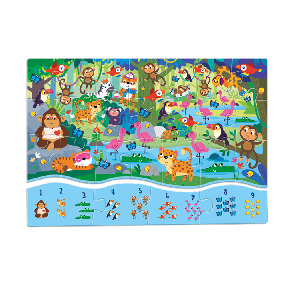 Puzzle 1 2 3 - Orman