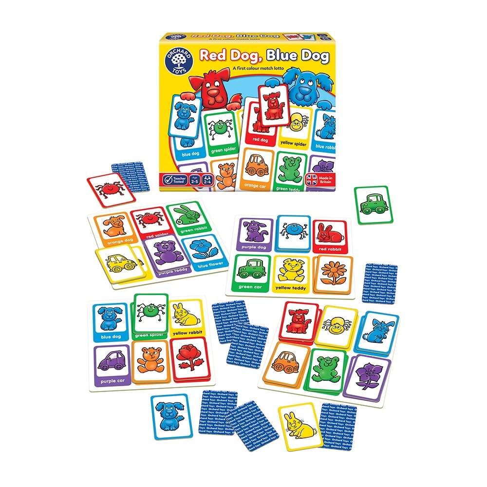 Red Dog Blue Dog Lotto Game