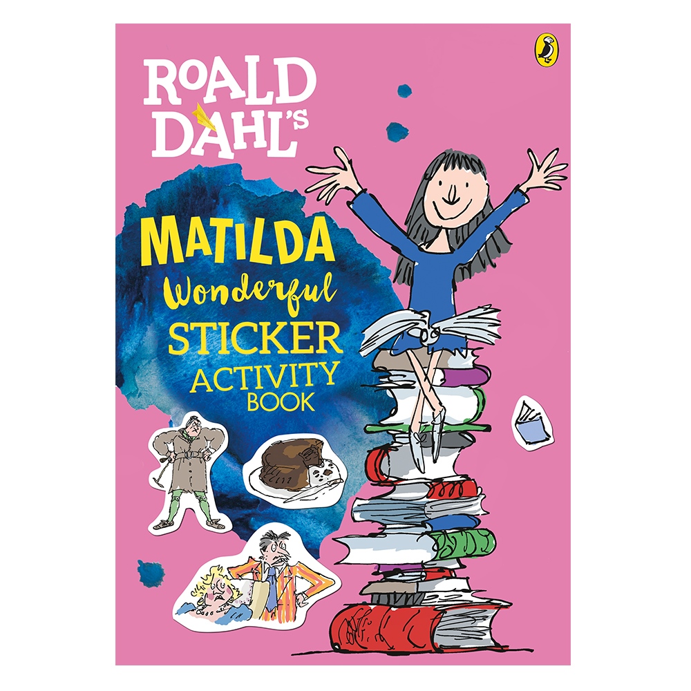 ROALD DAHLS MATILDA WONDERFUL STICKER AC Çocuk Kitapları Uzmanı - Children's Books Expert