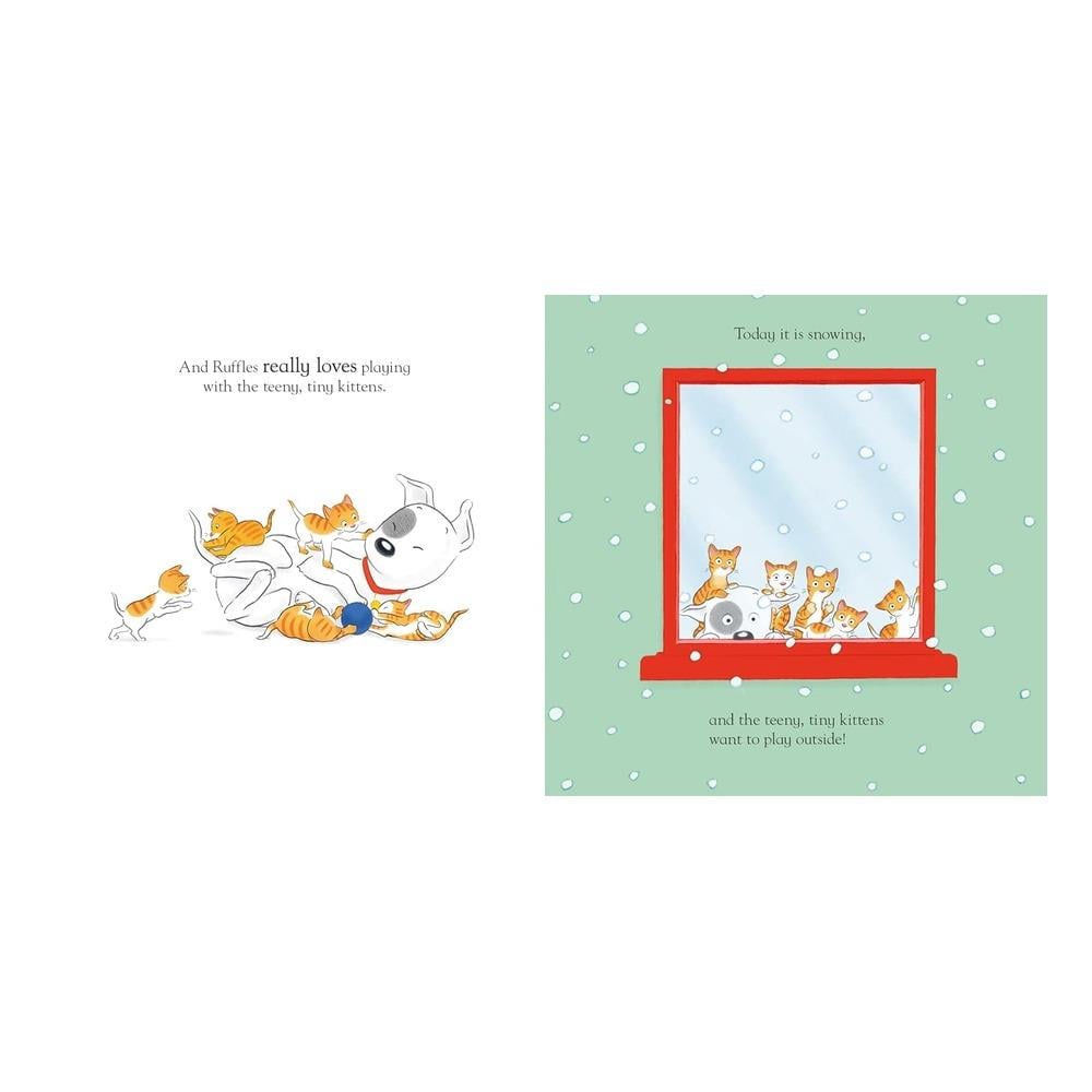 Ruffles and the cold, cold snow