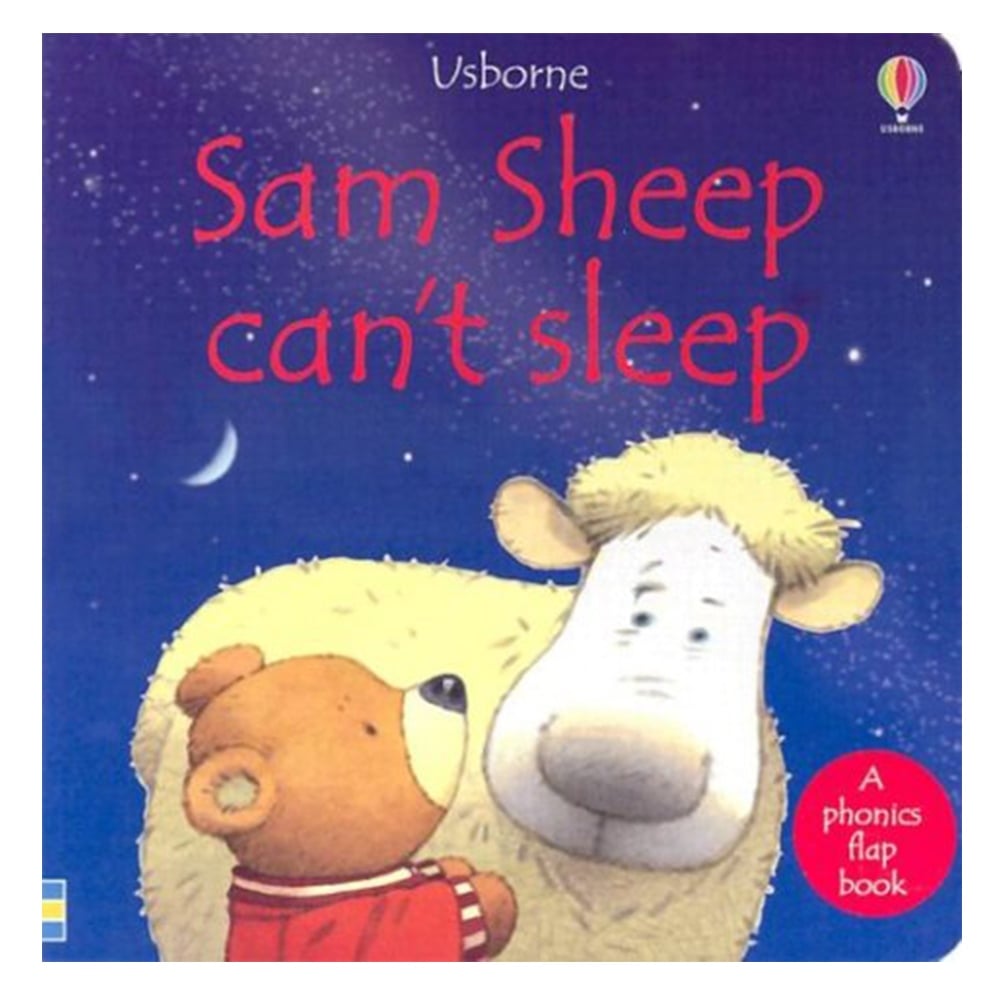 SAM SHEEP CAN'T SLEEP - USBORNE PHONICS READERS Çocuk Kitapları Uzmanı - Children's Books Expert