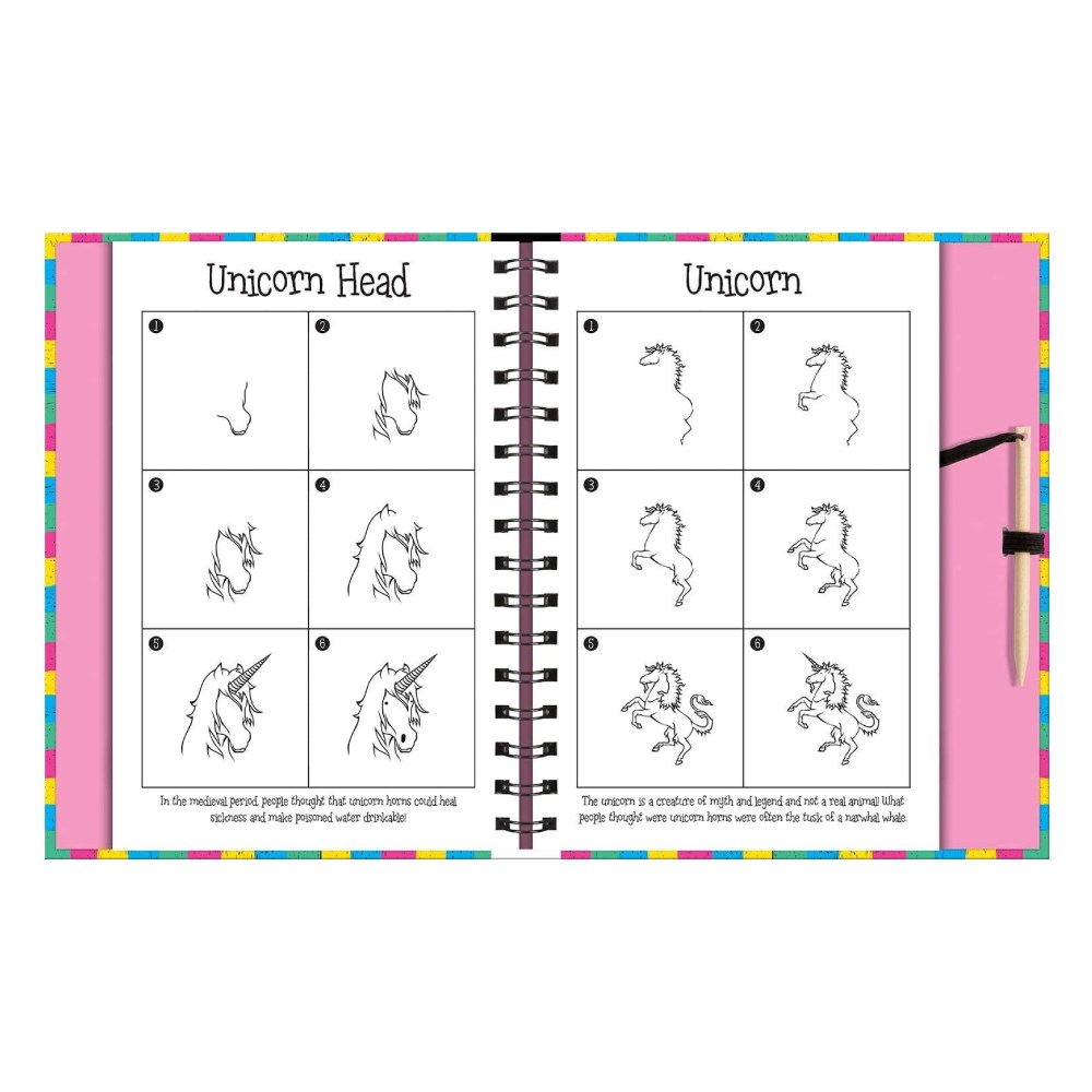 Scratch and Draw - Unicorns and Horses too