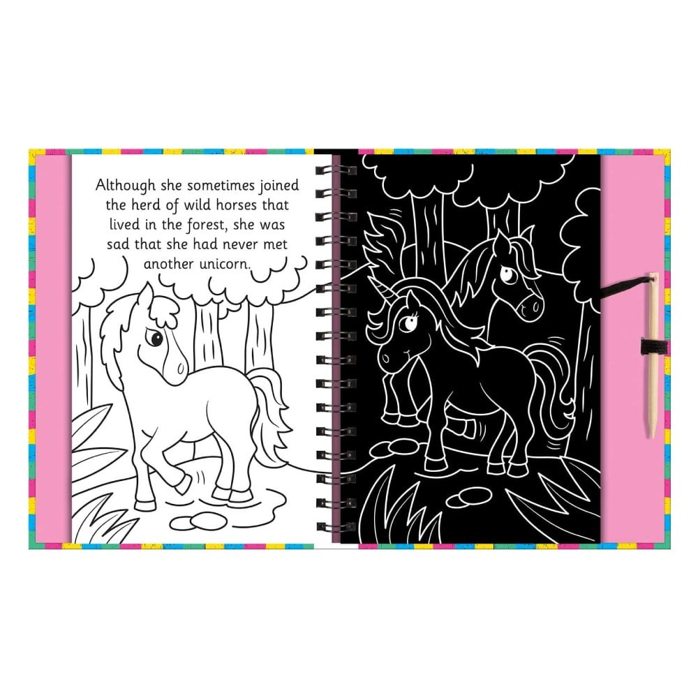 Scratch and Draw - Unicorns and Horses too