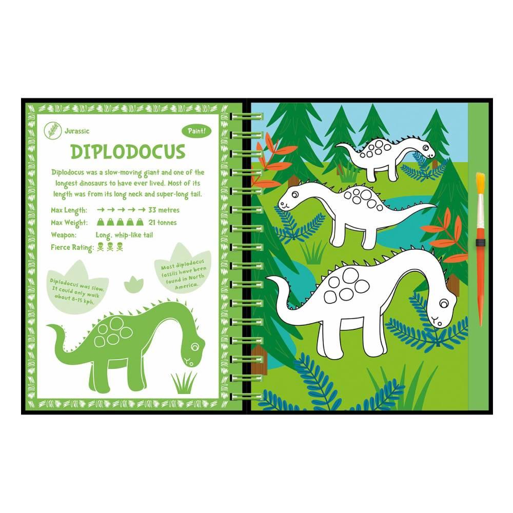 Scratch, Paint and Colour Dinosaurs