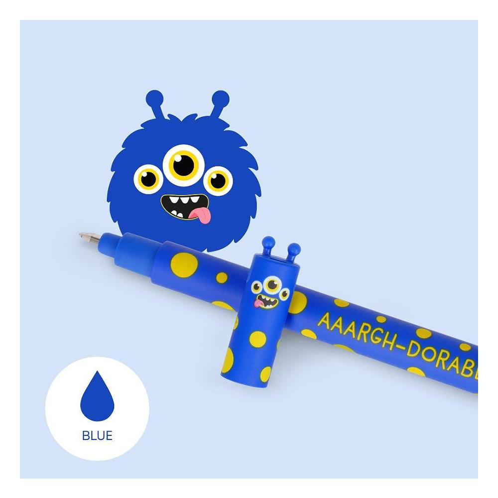 Silinebilir Jel Kalem Mavi - Canavar