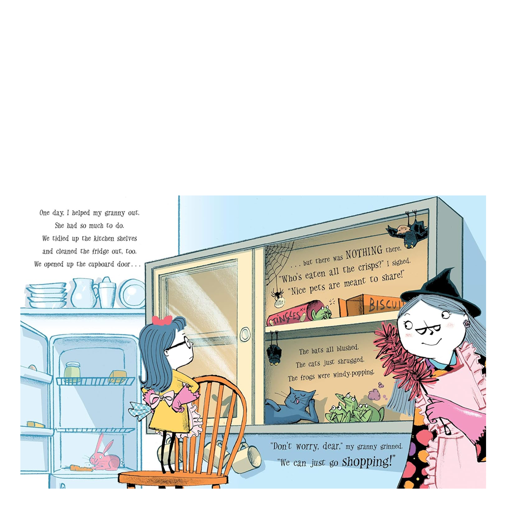 Spells-A-Popping Granny’s Shopping