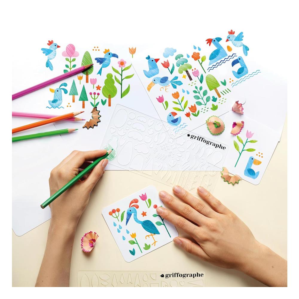 Step by Step Drawing - Funky Forest