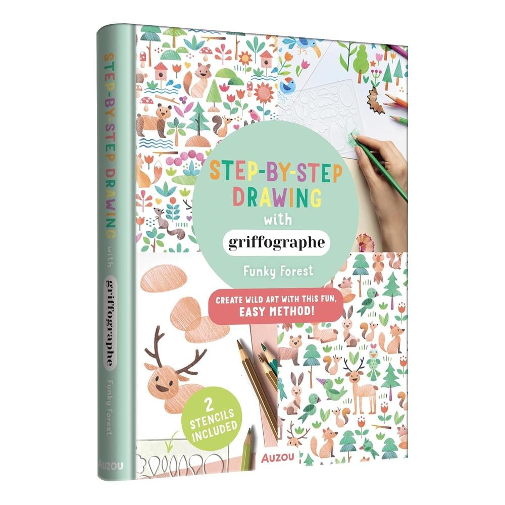 Step by Step Drawing - Funky Forest