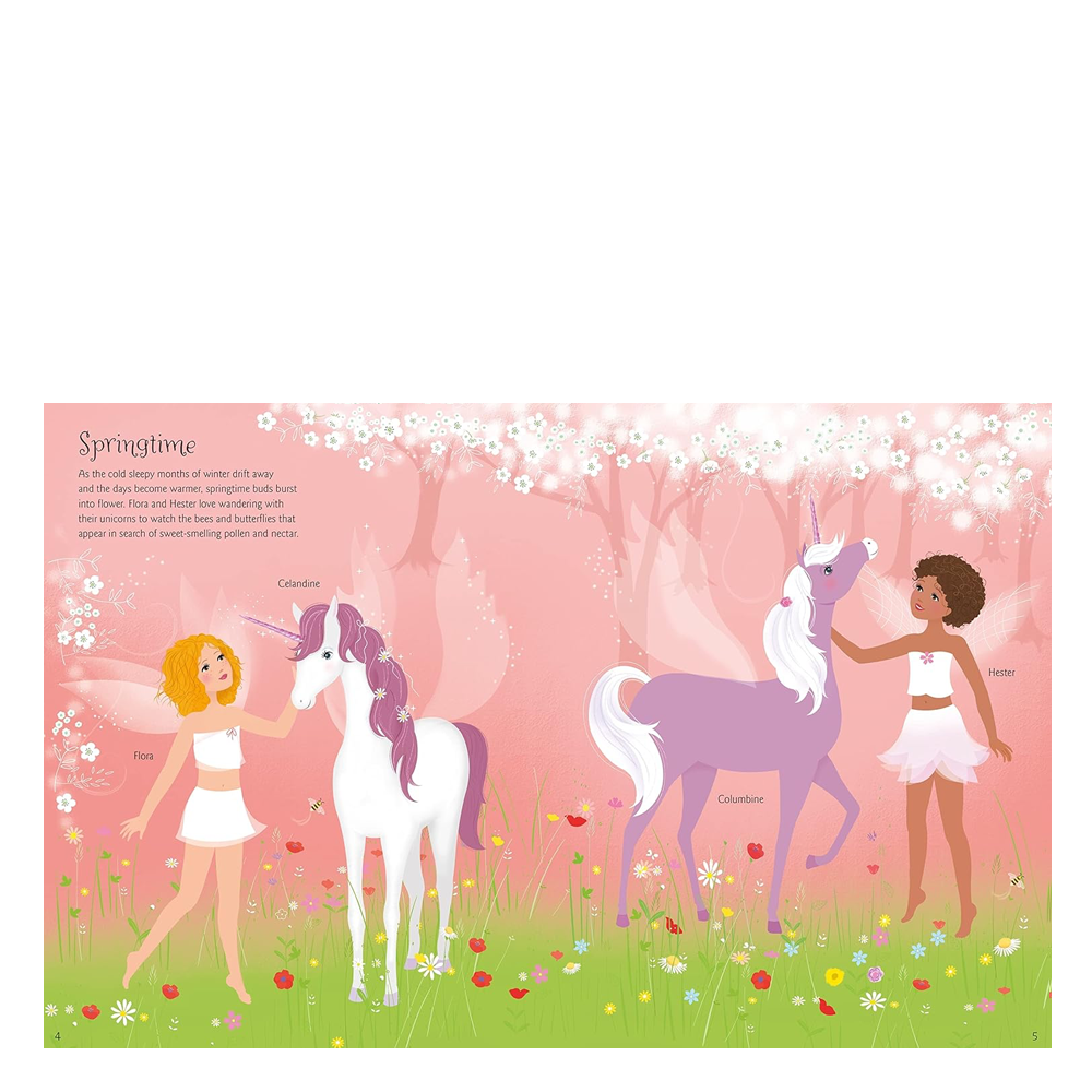 Sticker Dolly Dressing Unicorns