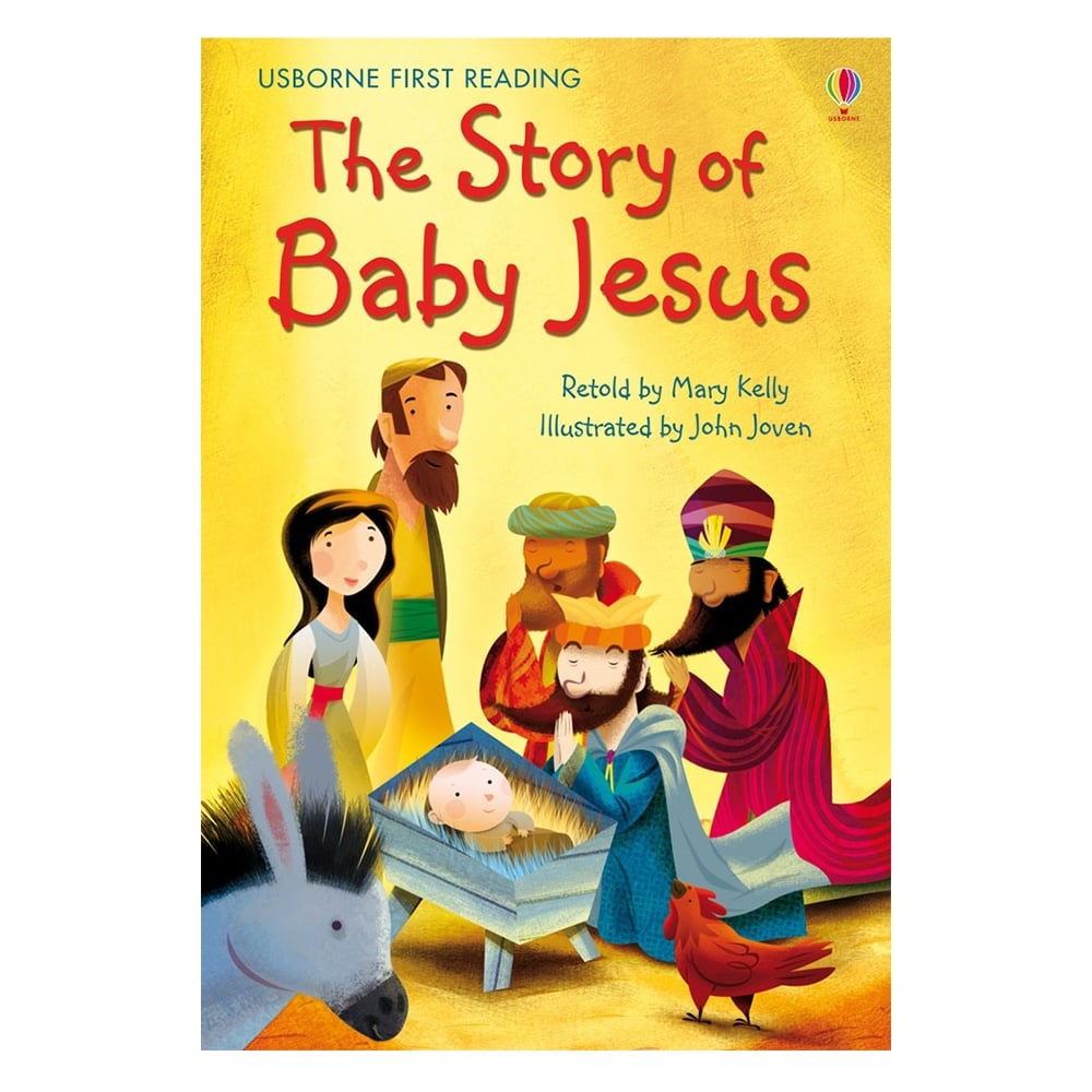 STORY OF BABY JESUS (USBORNE FIRST READING) Çocuk Kitapları Uzmanı - Children's Books Expert
