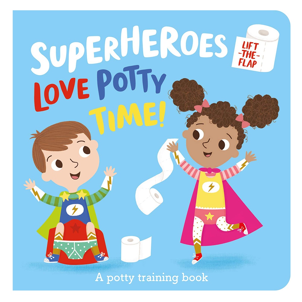 SUPERHEROES LOVE POTTY TIME! Çocuk Kitapları Uzmanı - Children's Books Expert