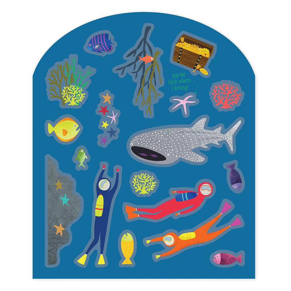 Tak Çıkart Stıcker Oyun Sahnesi - Deep Sea
