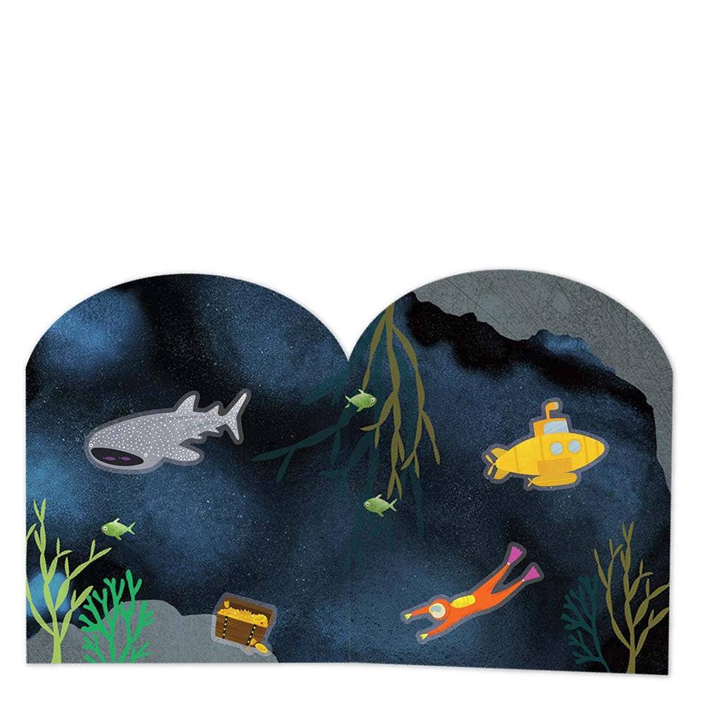 Tak Çıkart Stıcker Oyun Sahnesi - Deep Sea