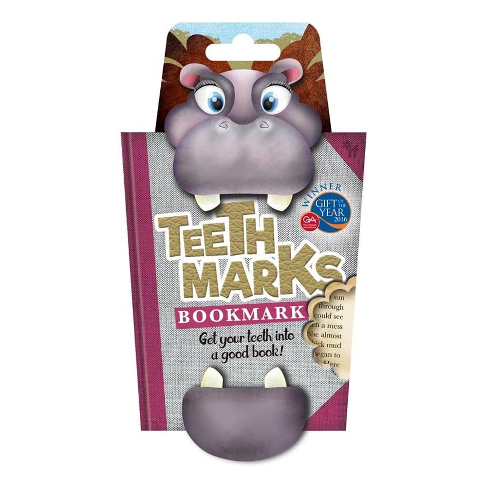 Teethmarks Kitap Ayracı - Hippo