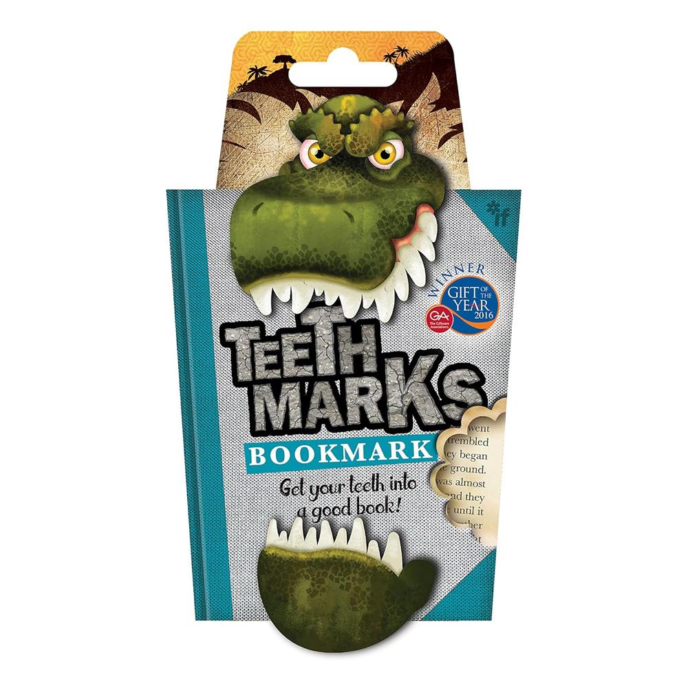 Teethmarks Kitap Ayracı - T-rex