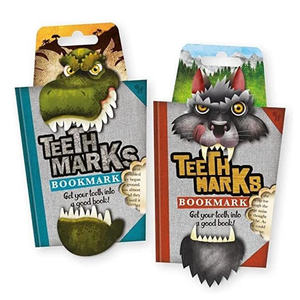 Teethmarks Kitap Ayracı - T-rex