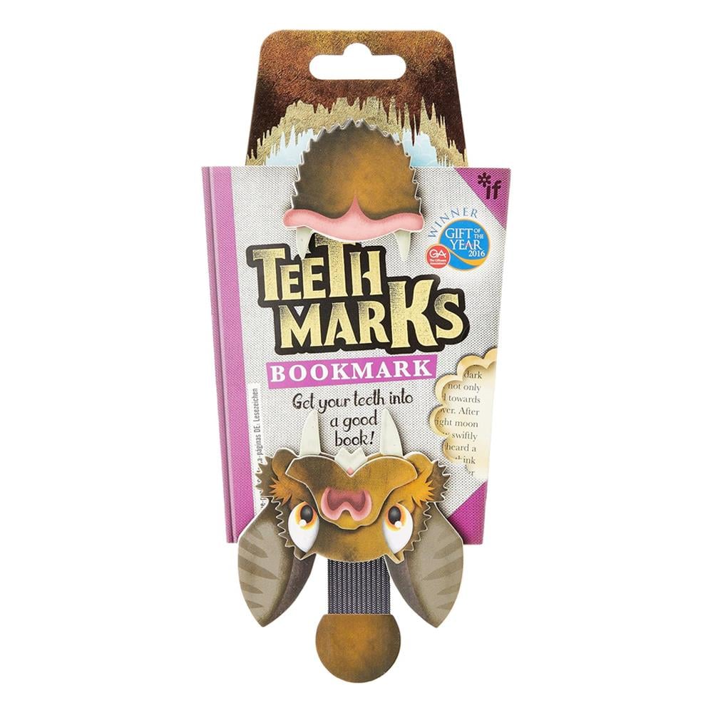 Teethmarks Kitap Ayracı - Yarasa
