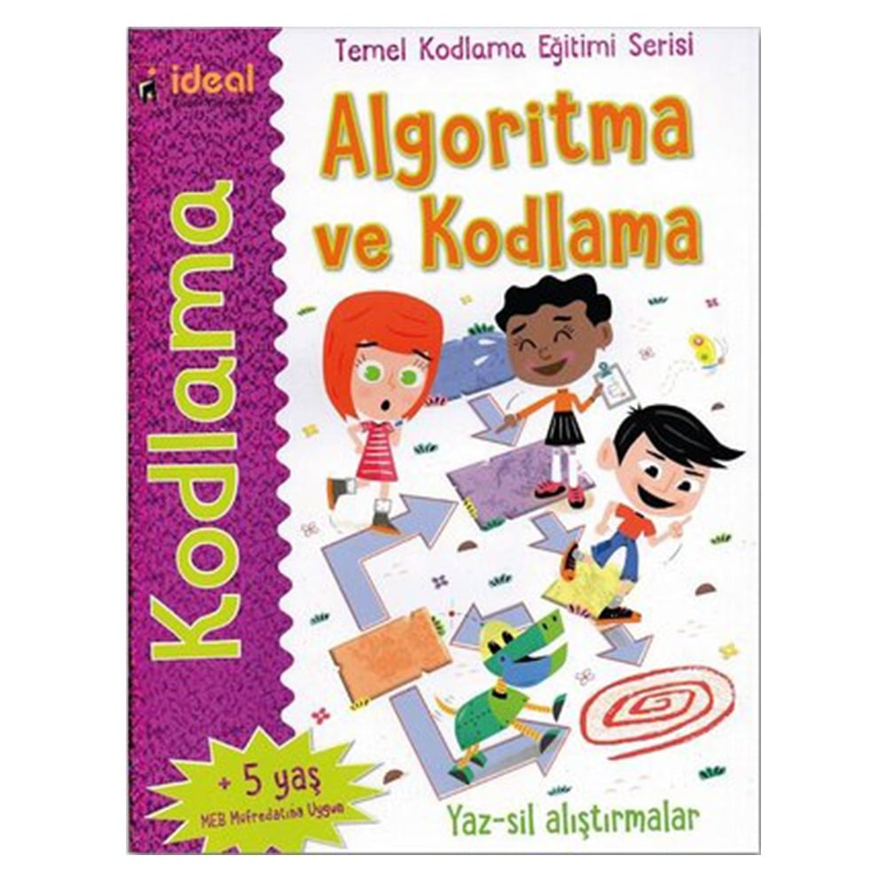 TEMEL KODLAMA EĞİTİMİ SERİSİ - ALGORİTMA VE KODLAM Çocuk Kitapları Uzmanı - Children's Books Expert
