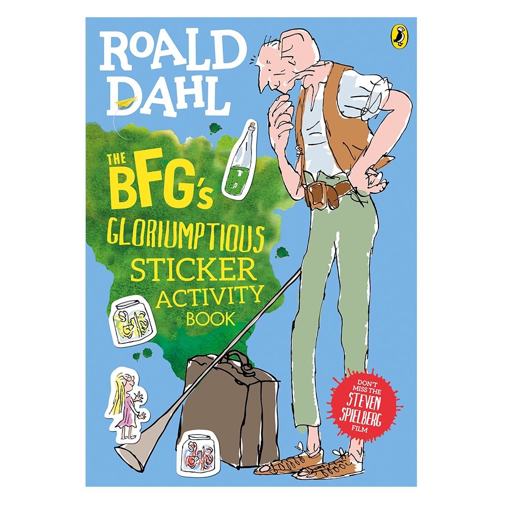 THE BFGS GLORIUMPTIOUS STICKER ACTIVITY Çocuk Kitapları Uzmanı - Children's Books Expert