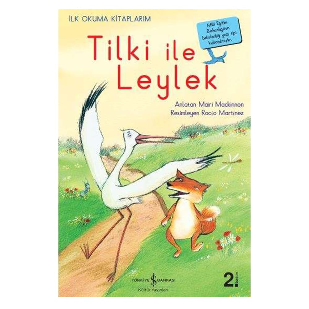 TİLKİ İLE LEYLEK - İLK OKUMA KİTAPLARIM Çocuk Kitapları Uzmanı - Children's Books Expert