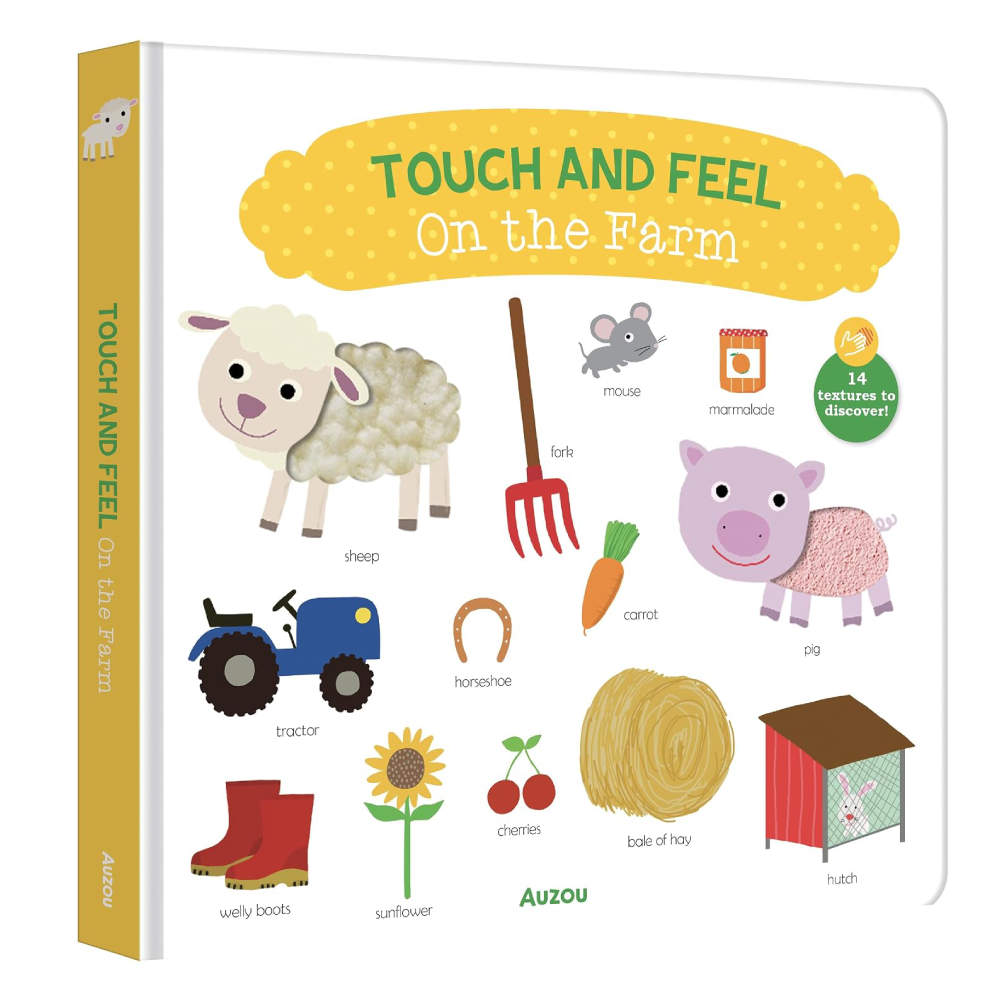 Touch and Feel - On the Farm Çocuk Kitapları Uzmanı - Children's Books Expert