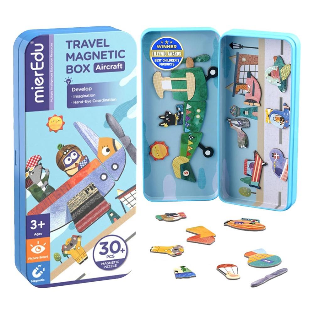 Manyetik Puzzle Kutusu - Hava Taşıtları