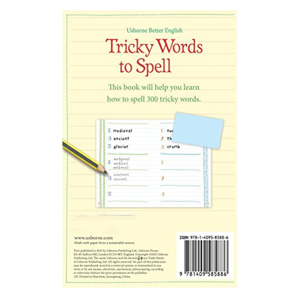 Tricky Words To Spell Pb