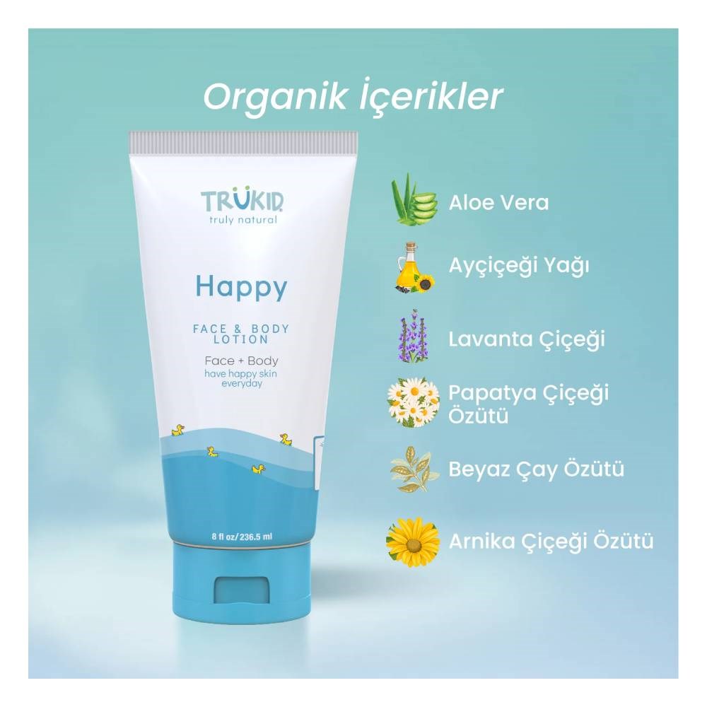 TRUKID HAPPY FACE-BODY LOTION 10007