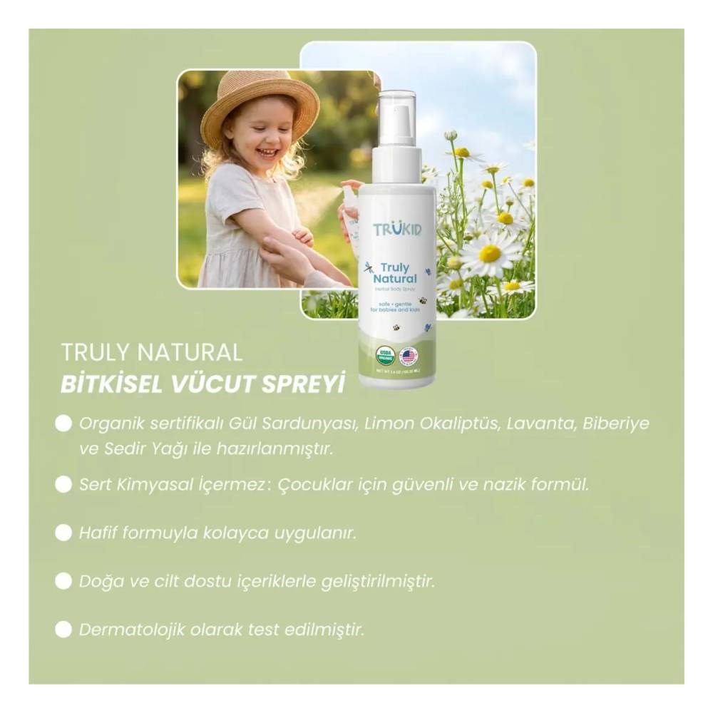 Trukid Truly Natural Vücut Spreyi