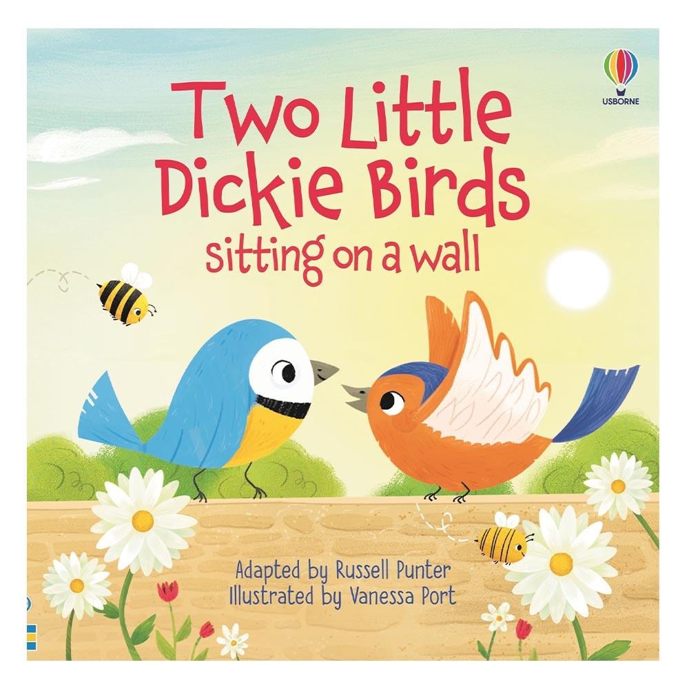 Two Little Dickie Birds Sitting on a Wall